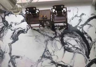 水墨藝術地坪漆施工教程,藝術地坪漆的好處介紹